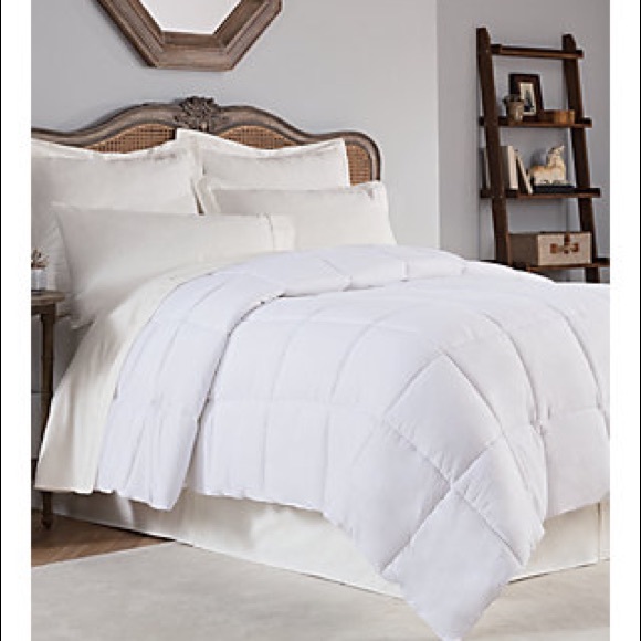 Bedding Solid White Twin Down Alternative Comforter Poshmark